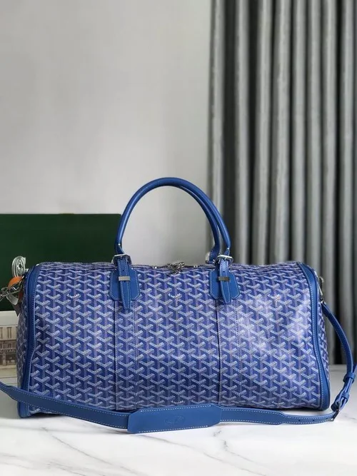 Goyard Original Travel Bag Authentic Coated Canvas Luxury