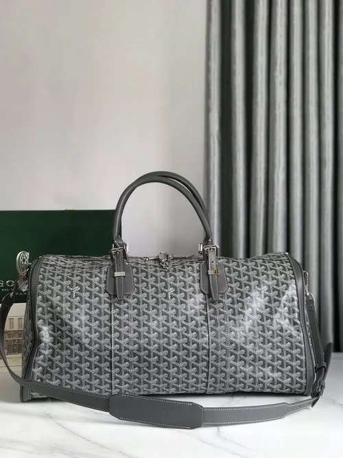 Goyard Original Travel Bag Authentic Coated Canvas Luxury