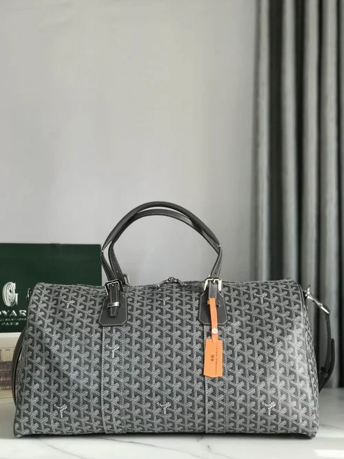 Goyard Original Travel Bag Authentic Coated Canvas Luxury