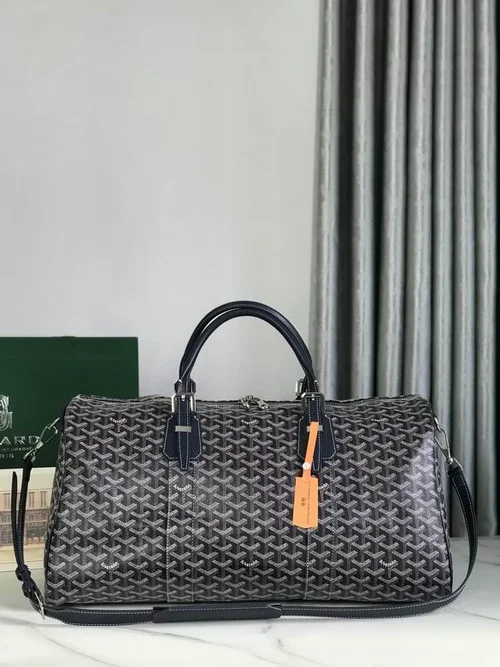 Goyard Original Travel Bag Authentic Coated Canvas Luxury