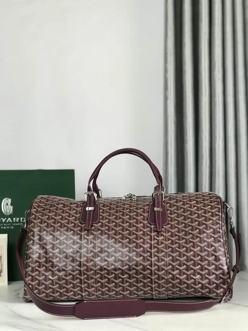 Goyard Original Travel Bag Authentic Coated Canvas Luxury