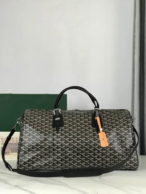 Goyard Original Travel Bag Authentic Coated Canvas Luxury
