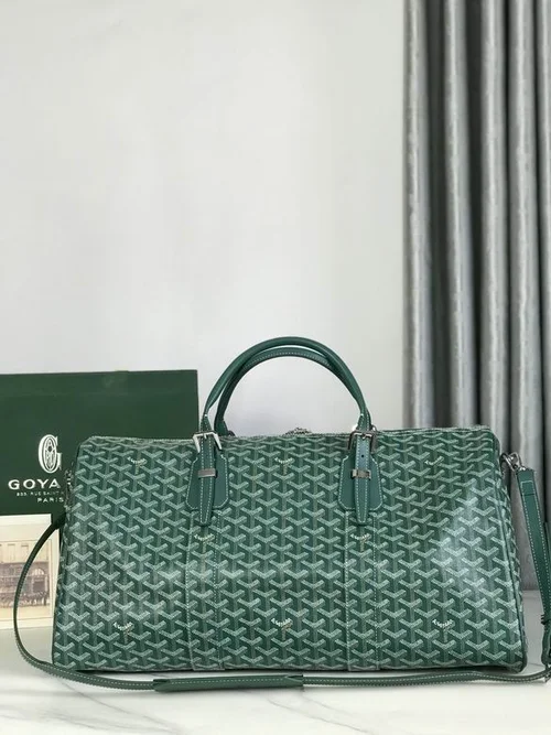 Goyard Original Travel Bag Authentic Coated Canvas Luxury