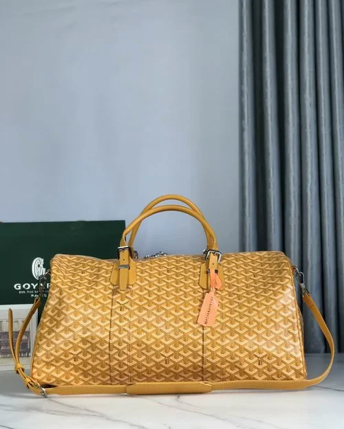 Goyard Original Travel Bag Authentic Coated Canvas Luxury