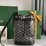 Goyard Original Bucket Bag Authentic Coated Canvas Luxury