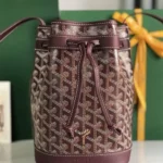 Goyard Original Bucket Bag Authentic Coated Canvas Luxury