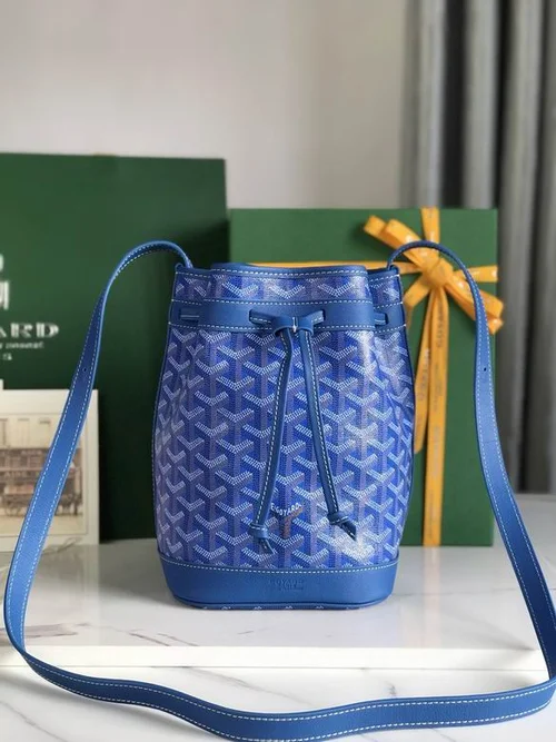 Goyard Original Bucket Bag Authentic Coated Canvas Luxury