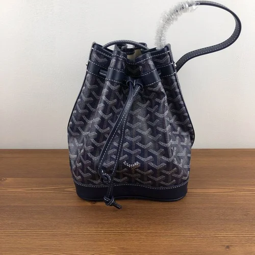 11 Goyard Bucket Bag Small Drawstring Women Luxury Coated Canvas