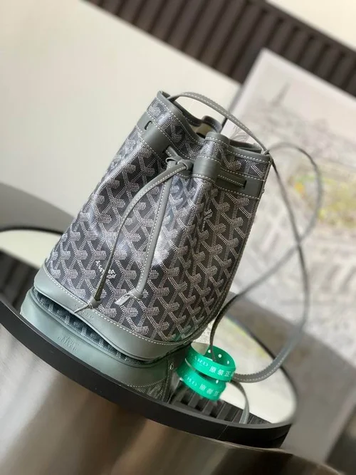 11 Goyard Bucket Bag Small Drawstring Women Luxury Coated Canvas
