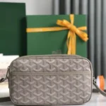 Goyard Original Camera Bag Authentic Coated Canvas Luxury