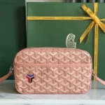 Goyard Original Camera Bag Authentic Coated Canvas Luxury