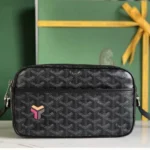 Goyard Original Camera Bag Authentic Coated Canvas Luxury