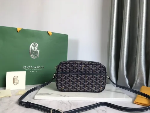 Goyard Original Camera Bag Authentic Coated Canvas Luxury