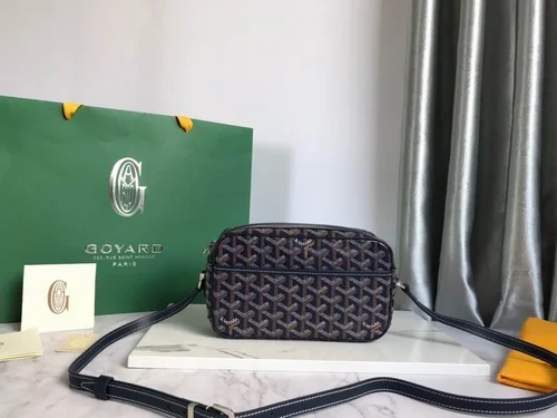 Goyard Original Camera Bag Authentic Coated Canvas Luxury