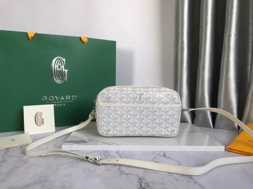 Goyard Original Camera Bag Authentic Coated Canvas Luxury