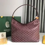 Goyard Original Underarm Bag Authentic Coated Canvas Luxury
