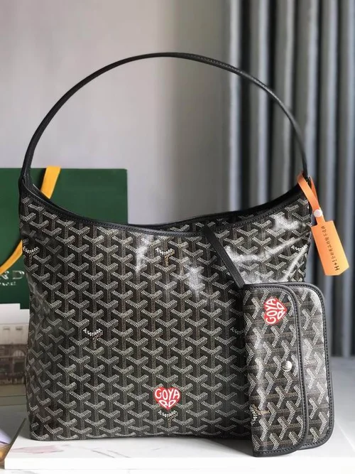 Goyard Original Underarm Bag Authentic Coated Canvas Luxury