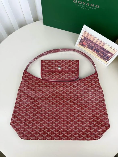 Goyard Original Underarm Bag Authentic Coated Canvas Luxury