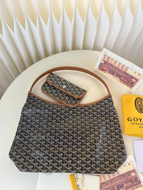 Goyard Original Underarm Bag Authentic Coated Canvas Luxury