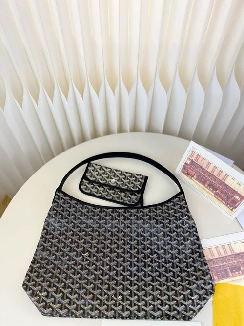 Goyard Original Underarm Bag Authentic Coated Canvas Luxury