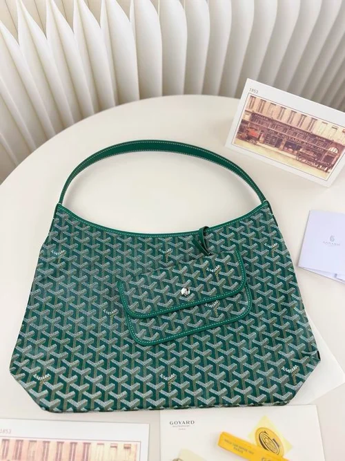 Goyard Original Underarm Bag Authentic Coated Canvas Luxury