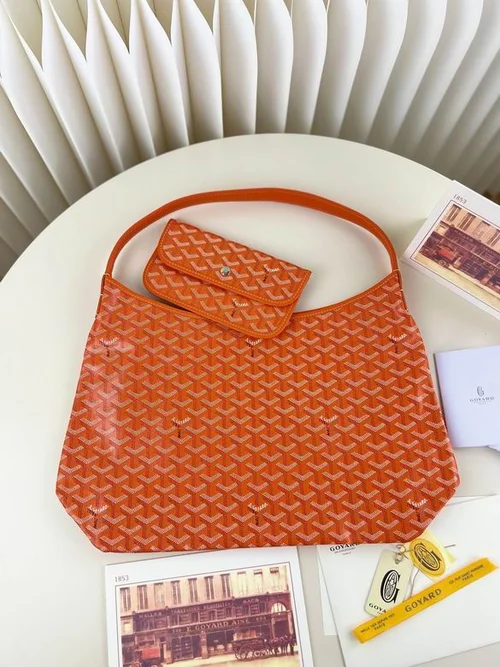 Goyard Original Underarm Bag Authentic Coated Canvas Luxury