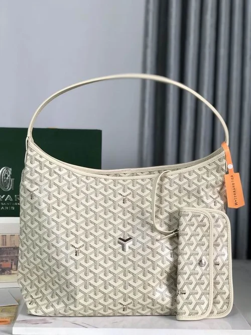 Goyard Original Underarm Bag Authentic Coated Canvas Luxury