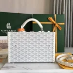 Goyard Original Suitcase Trolley Case Authentic Luxury