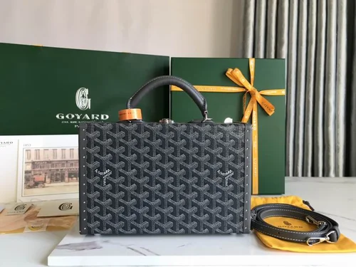 Goyard Original Suitcase Trolley Case Authentic Luxury