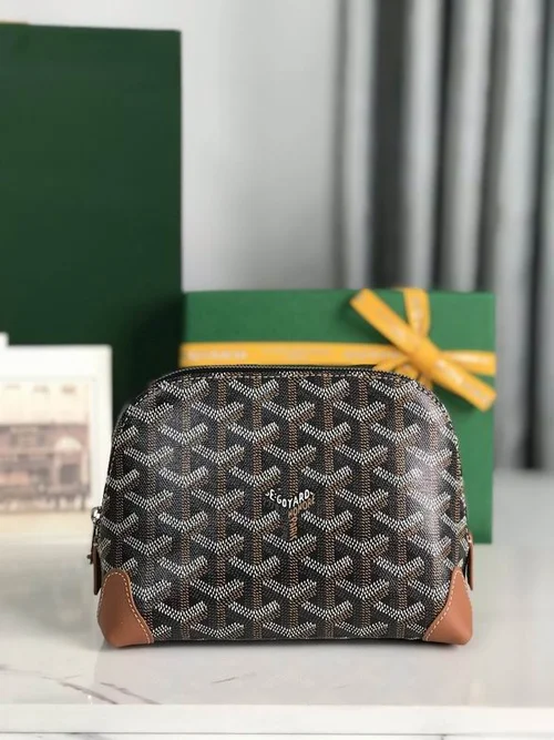 Goyard Original Shell Bag Authentic Coated Canvas Luxury