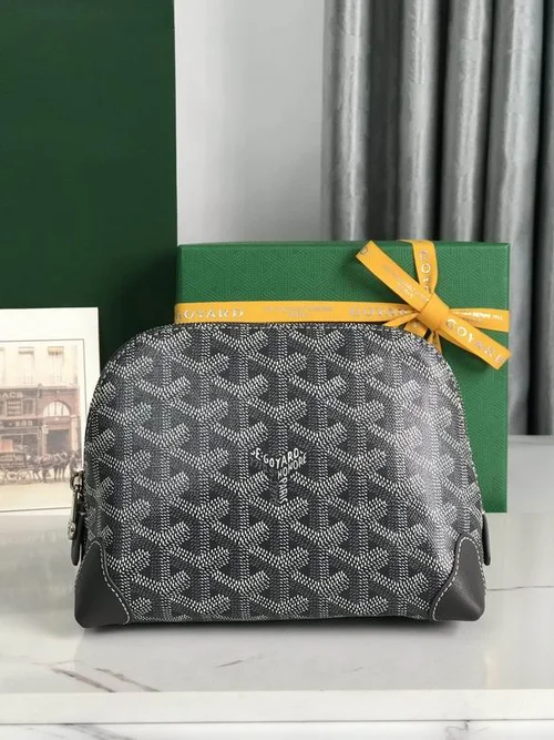 Goyard Original Shell Bag Authentic Coated Canvas Luxury