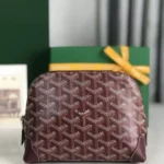 Goyard Original Shell Bag Authentic Coated Canvas Luxury