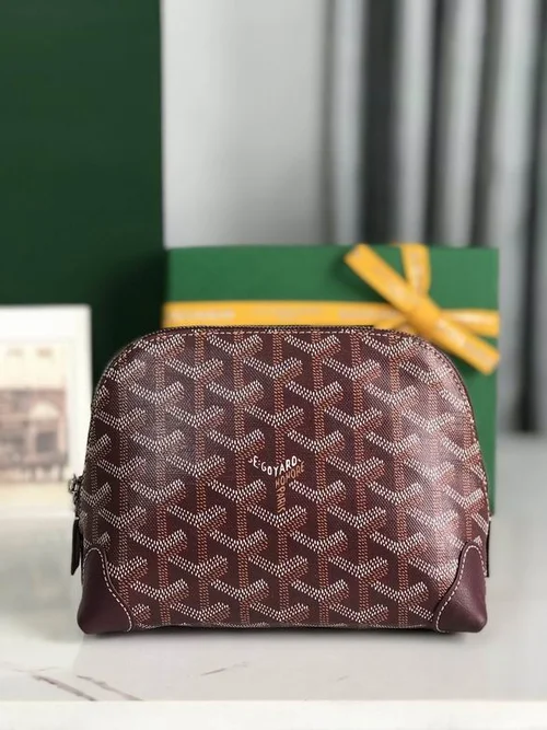 Goyard Original Shell Bag Authentic Coated Canvas Luxury