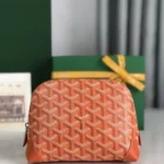 Goyard Original Shell Bag Authentic Coated Canvas Luxury