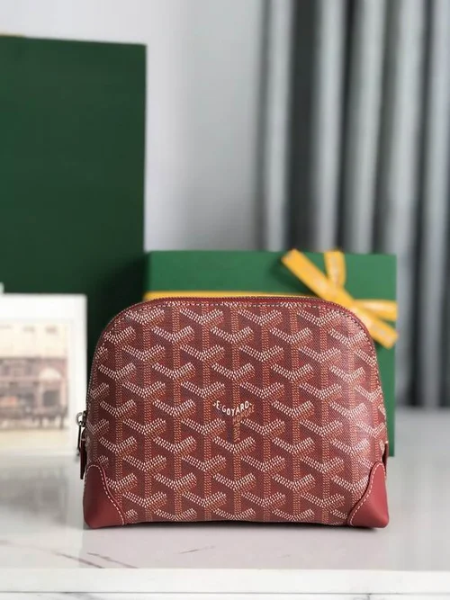 Goyard Original Shell Bag Authentic Coated Canvas Luxury