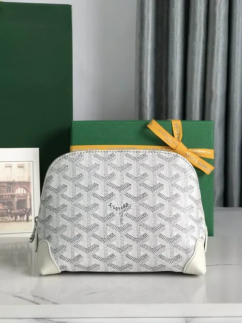 Goyard Original Shell Bag Authentic Coated Canvas Luxury