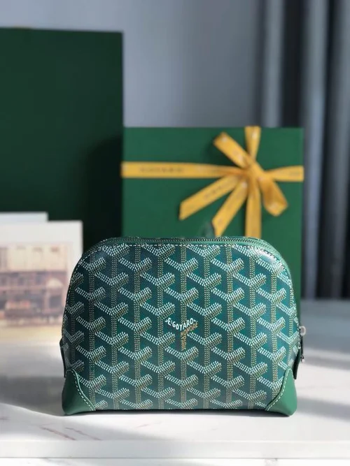 Goyard Original Shell Bag Authentic Coated Canvas Luxury