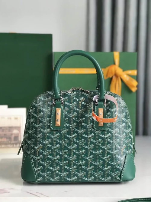 Goyard Original Shell Bag Authentic Coated Canvas Luxury
