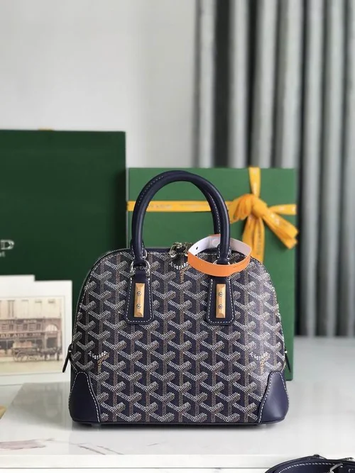 Goyard Original Shell Bag Authentic Coated Canvas Luxury