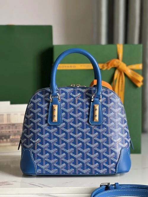 Goyard Original Shell Bag Authentic Coated Canvas Luxury