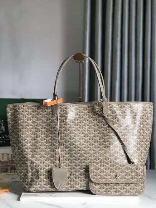Goyard Original Shopping Tote Bag Authentic Coated Canvas