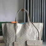 Goyard Original Shopping Tote Bag Authentic Coated Canvas