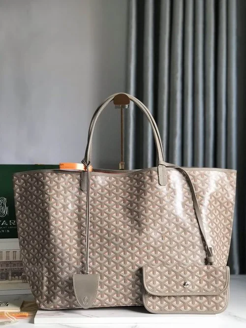 Goyard Original Shopping Tote Bag Authentic Coated Canvas