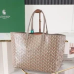 Goyard Original Shopping Tote Bag Authentic Coated Canvas