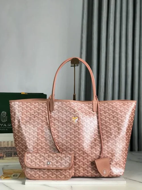 Goyard Original Shopping Tote Bag Authentic Coated Canvas