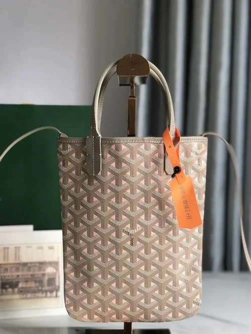 Goyard Original Shopping Tote Bag Authentic Coated Canvas