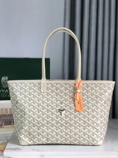Goyard Original Shopping Tote Bag Authentic Coated Canvas