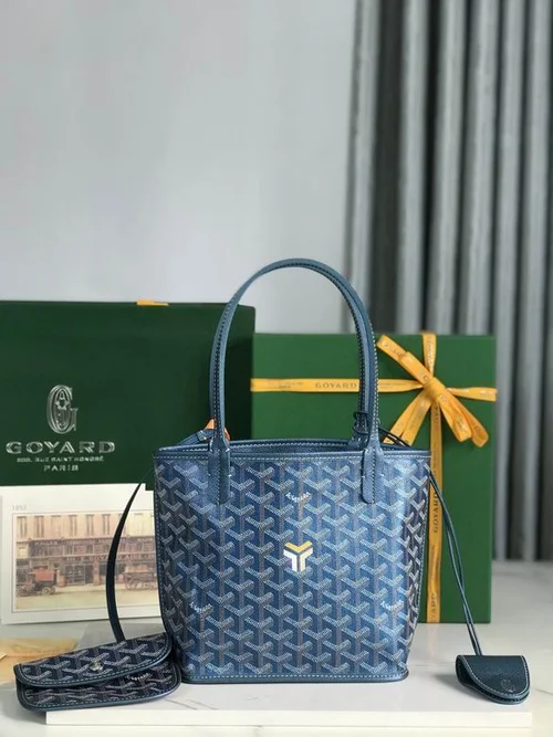 Goyard Original Shopping Tote Bag Authentic Coated Canvas