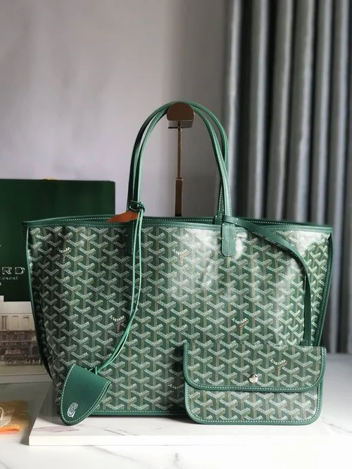Goyard Original Shopping Tote Bag Authentic Coated Canvas