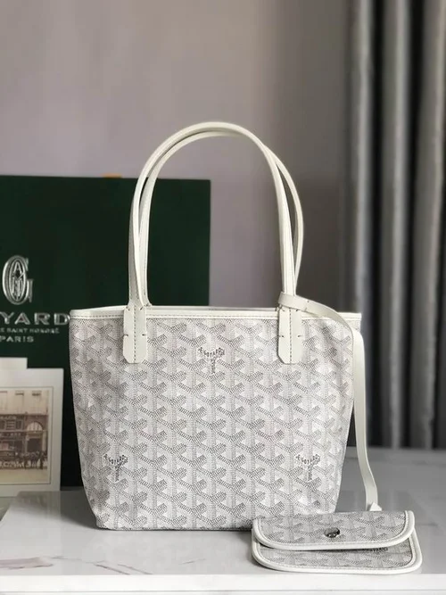 Goyard Original Shopping Tote Bag Authentic Coated Canvas